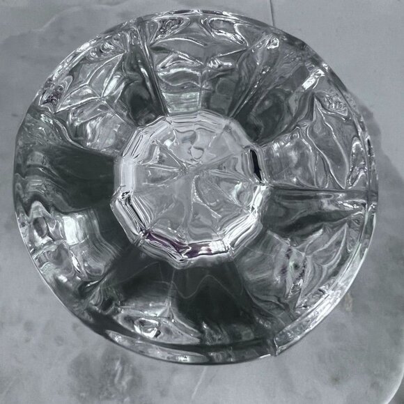 Vtg AnnaHutte (Glassworks) Lead Crystal Vase Roses 9.5" Dorsette Studios Germany - Picture 9 of 13